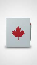 Document Folder with Maple Leaf Emboss